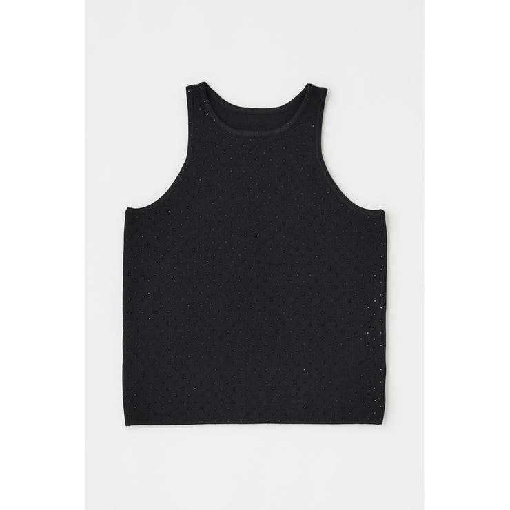 BLK | RHINESTONE タンク | MOUSSY OUTLET