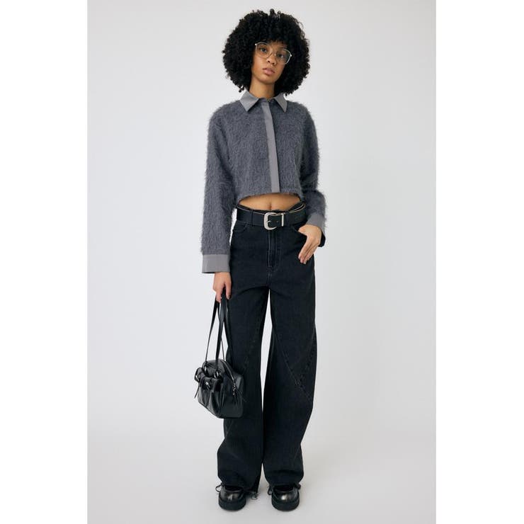 FRINGE CROPPED シャツ | MOUSSY OUTLET | 詳細画像1 