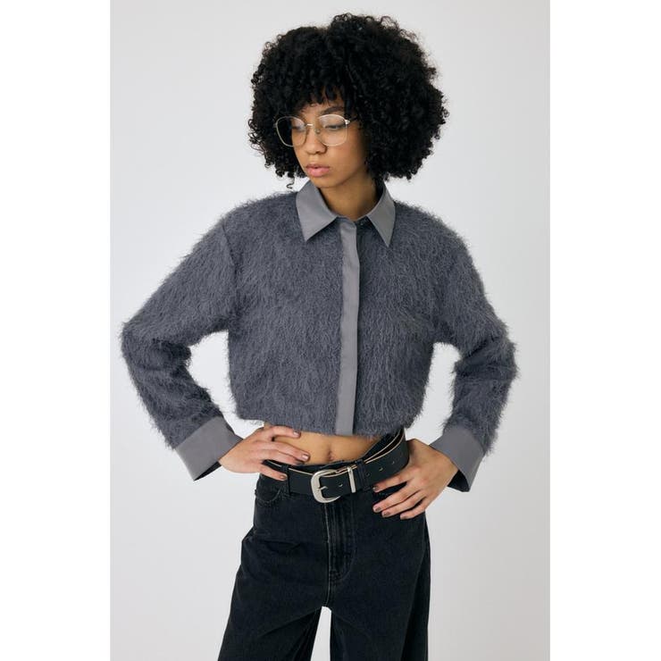 FRINGE CROPPED シャツ | MOUSSY OUTLET | 詳細画像3 