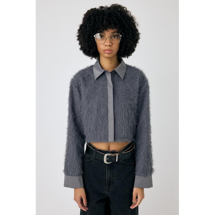 FRINGE CROPPED シャツ | MOUSSY OUTLET | 詳細画像4 