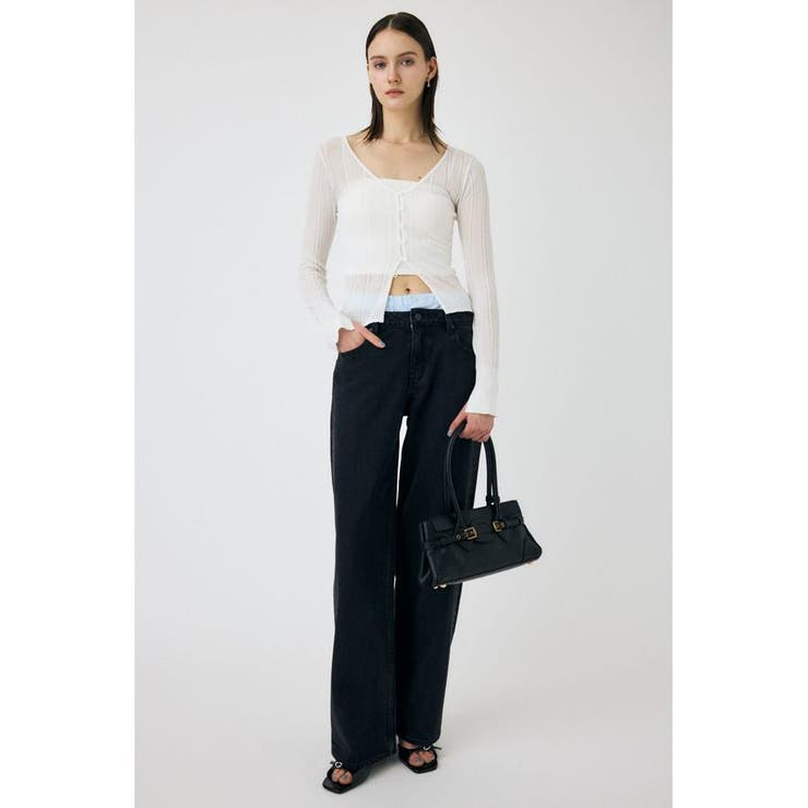 BOXER LAYERED STRAIGHT デニム | MOUSSY OUTLET | 詳細画像3 
