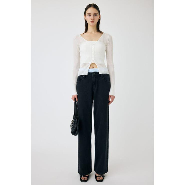BOXER LAYERED STRAIGHT デニム | MOUSSY OUTLET | 詳細画像4 
