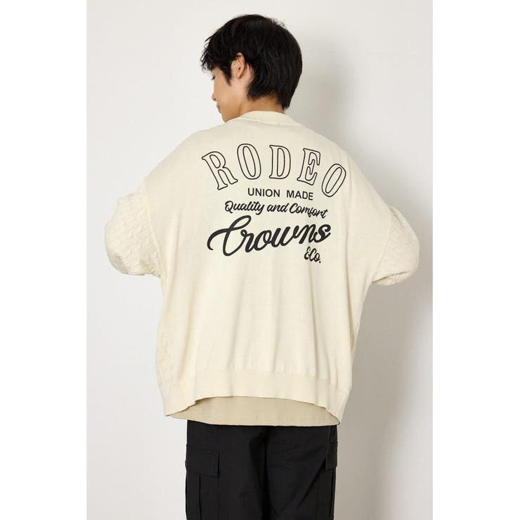 細ケーブルニットカーディガン | RODEO CROWNS WIDE BOWL | 詳細画像3 