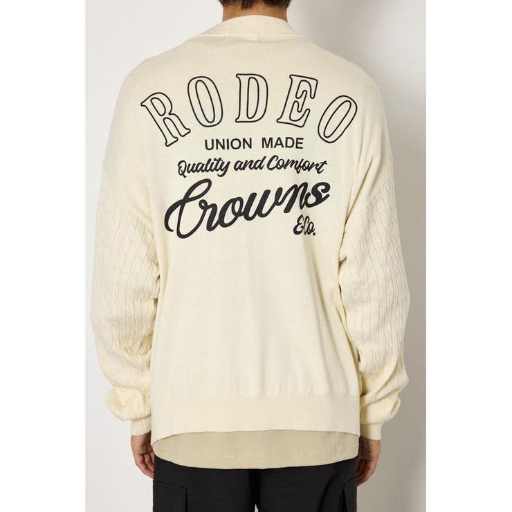 細ケーブルニットカーディガン | RODEO CROWNS WIDE BOWL | 詳細画像8 