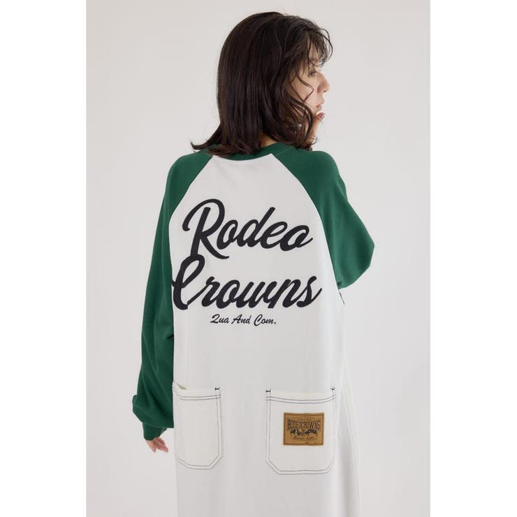 ラグランカラーステッチワンピース | RODEO CROWNS WIDE BOWL | 詳細画像8 