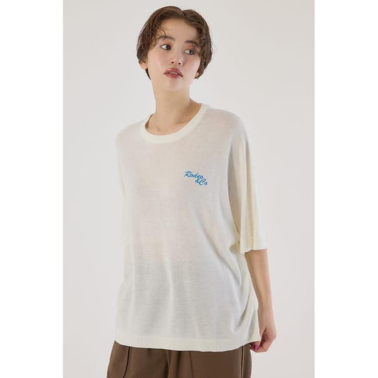 ルーズドルマンニットトップス | RODEO CROWNS WIDE BOWL | 詳細画像2 