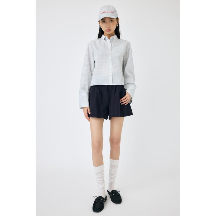 WIDE SLEEVE PLAID シャツ | MOUSSY OUTLET | 詳細画像1 