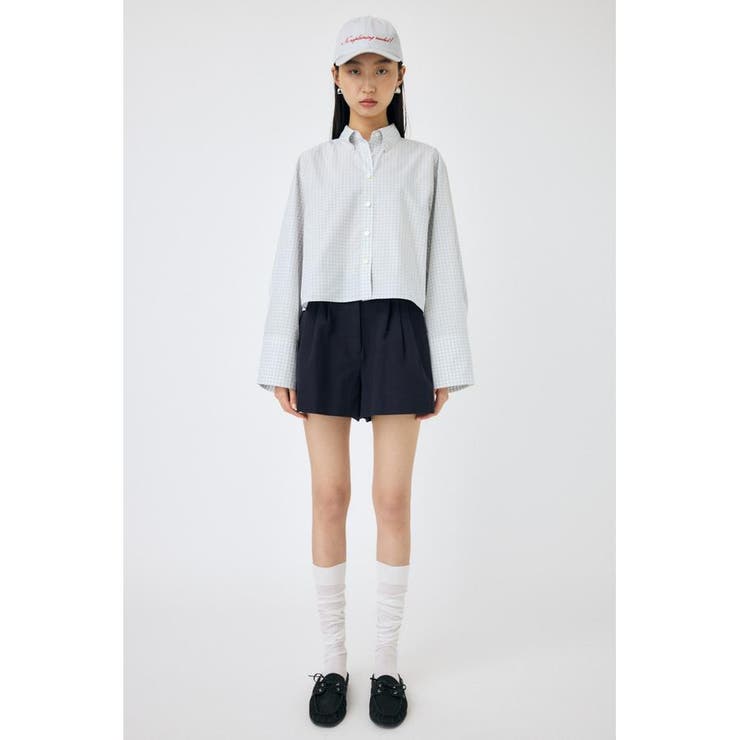 WIDE SLEEVE PLAID シャツ | MOUSSY OUTLET | 詳細画像3 