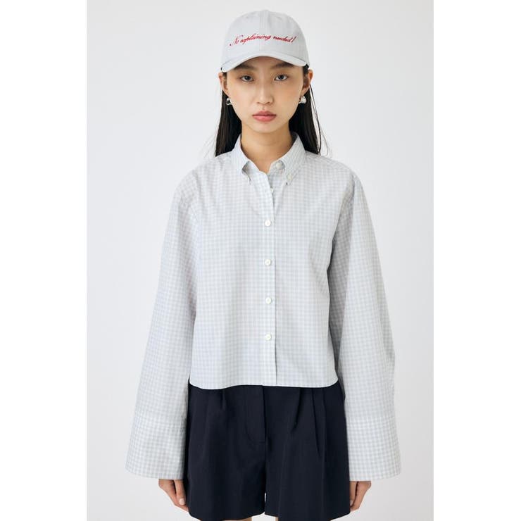 WIDE SLEEVE PLAID シャツ | MOUSSY OUTLET | 詳細画像5 