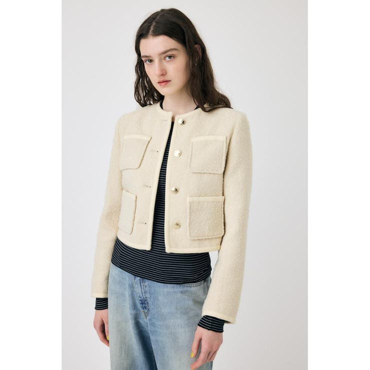 CLASSIC ツイードジャケット | MOUSSY OUTLET | 詳細画像5 