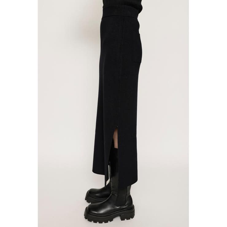SIDE ZIP KNIT スカート[品番：BJLW0024351]｜SLY OUTLET