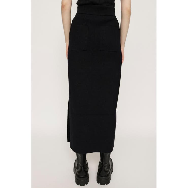 SIDE ZIP KNIT スカート[品番：BJLW0024351]｜SLY OUTLET