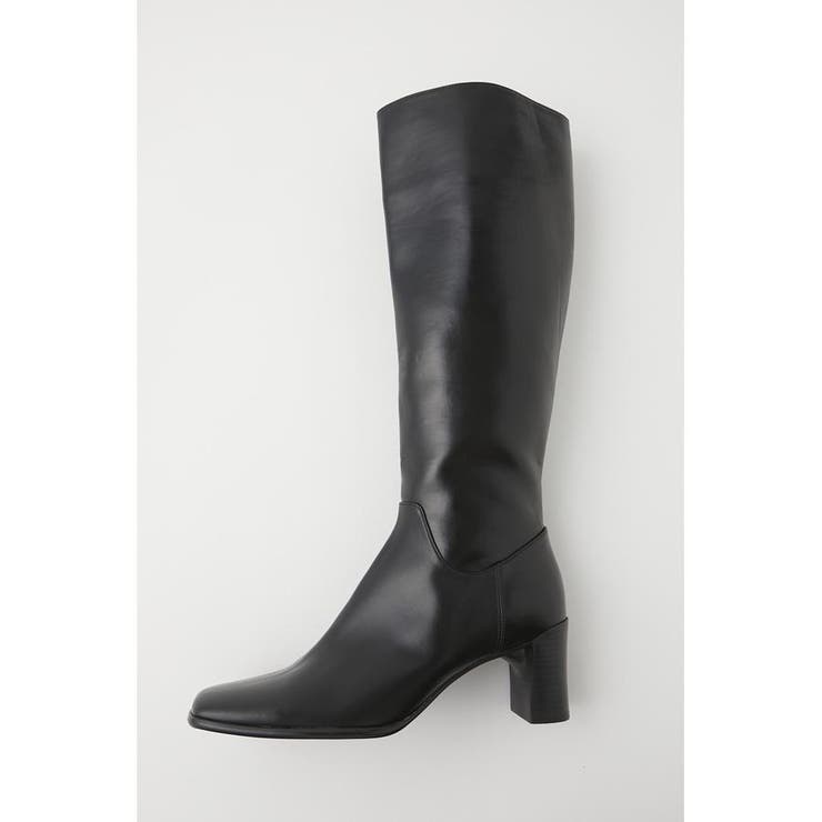 BLK | SLIM LONG ブーツ | MOUSSY OUTLET