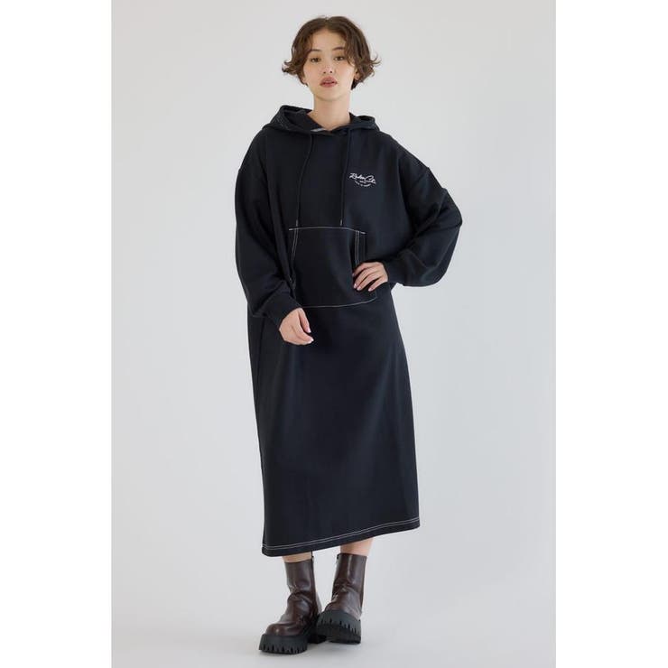 RCSカラーステッチパーカーワンピース | RODEO CROWNS WIDE BOWL | 詳細画像3 