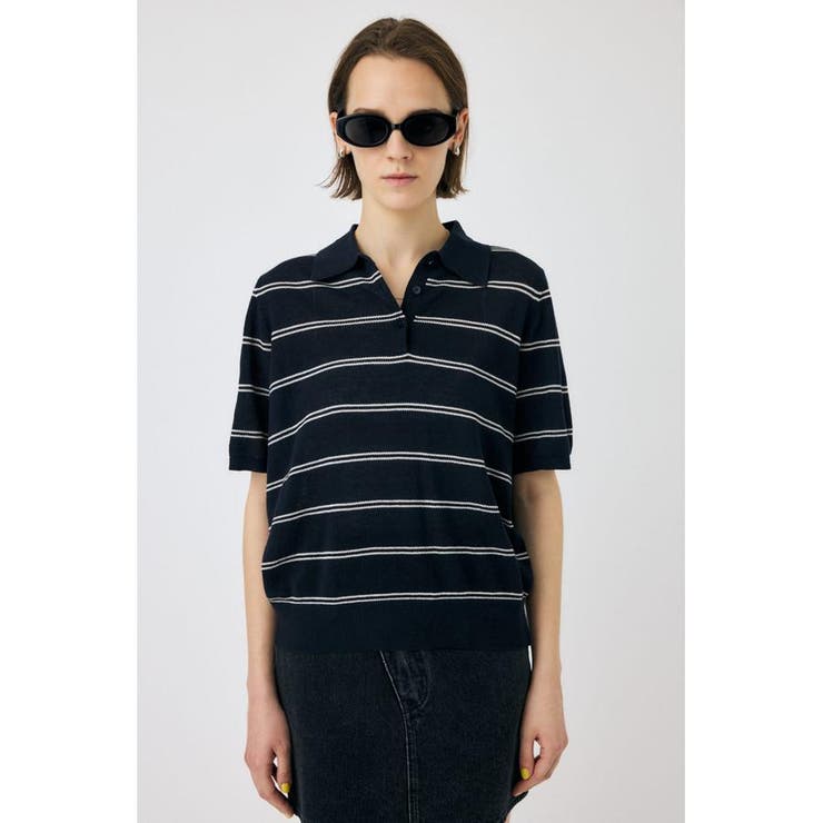 MESH KNIT LOOSE ポロ | MOUSSY OUTLET | 詳細画像9 