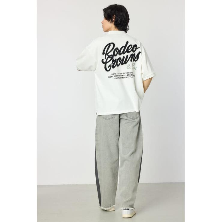 バックサガラロゴポロシャツ | RODEO CROWNS WIDE BOWL | 詳細画像8 