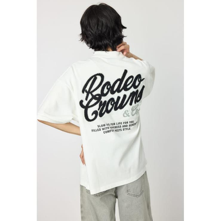 バックサガラロゴポロシャツ | RODEO CROWNS WIDE BOWL | 詳細画像6 