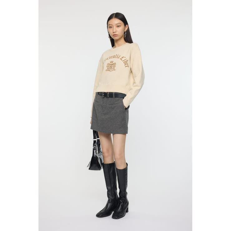 SWEATLIKE JAQUARD セーター | MOUSSY OUTLET | 詳細画像3 