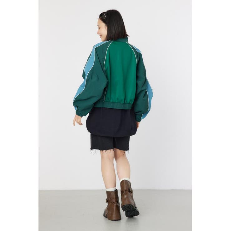 ナイロン×ジャージトラックジャケット | RODEO CROWNS WIDE BOWL | 詳細画像13 