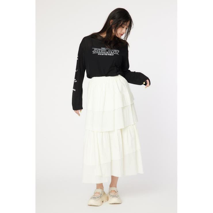 マルチウェイティアードスカート | RODEO CROWNS WIDE BOWL | 詳細画像4 