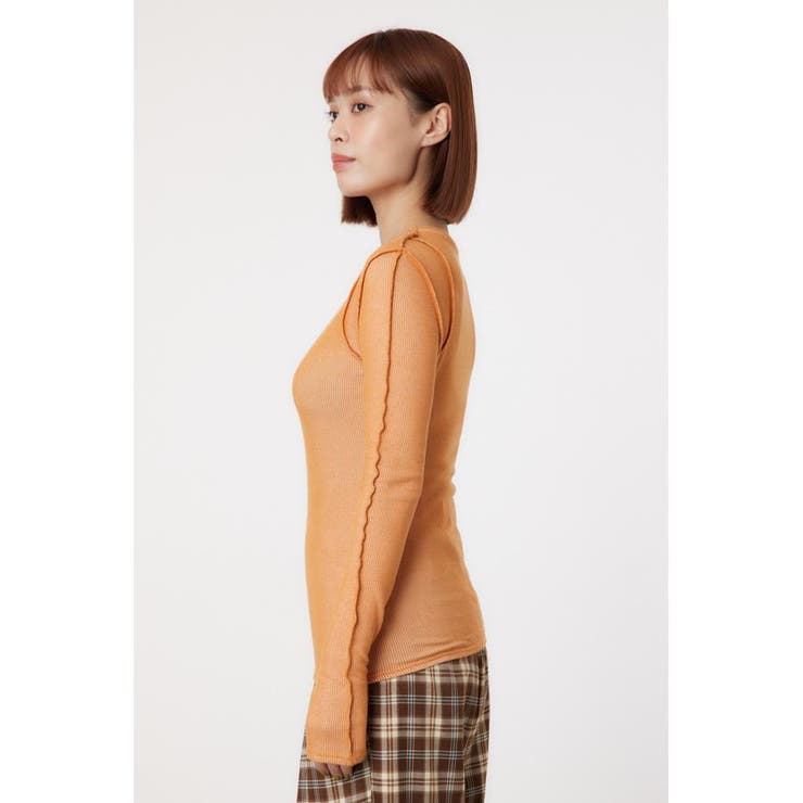 STITCH SLIM リブトップス | RODEO CROWNS WIDE BOWL | 詳細画像9 