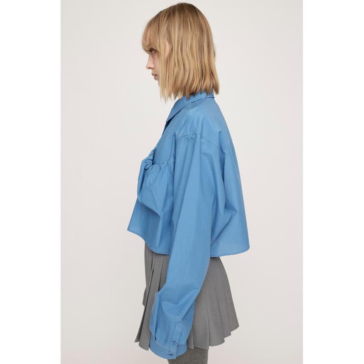 GATHER POCKET CROPPED シャツ | SLY OUTLET | 詳細画像13 