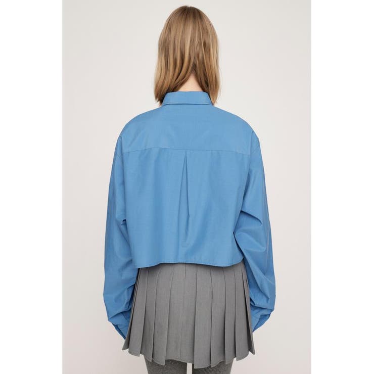 GATHER POCKET CROPPED シャツ | SLY OUTLET | 詳細画像14 