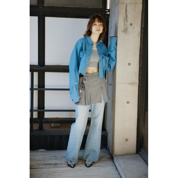 GATHER POCKET CROPPED シャツ | SLY OUTLET | 詳細画像21 