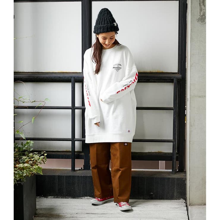 ロデオクラウンズワイドボウルDICKIESボリュームスリーブワンピース ロデオクラウンズワイドボウルDICKIESボリュームスリーブワンピース