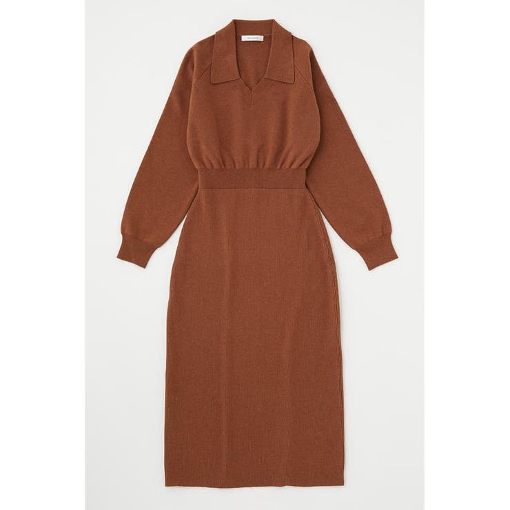 V/N COLLAR RIB ドレス | MOUSSY OUTLET | 詳細画像21