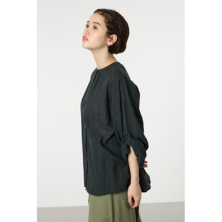 リネンライクロールアップシャツ | RODEO CROWNS WIDE BOWL | 詳細画像29 