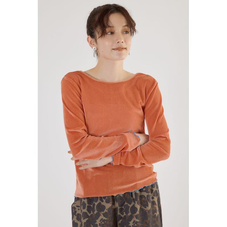 ORG | 2WAYシアーベロアトップス | RODEO CROWNS WIDE BOWL