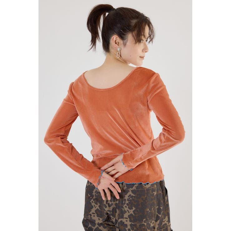 2WAYシアーベロアトップス | RODEO CROWNS WIDE BOWL | 詳細画像15 