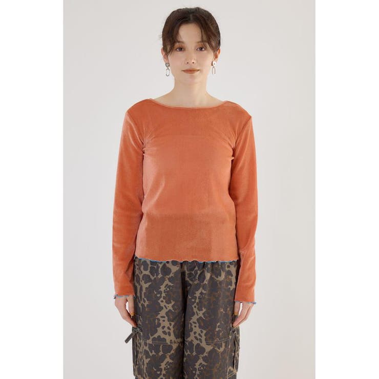 2WAYシアーベロアトップス | RODEO CROWNS WIDE BOWL | 詳細画像18 