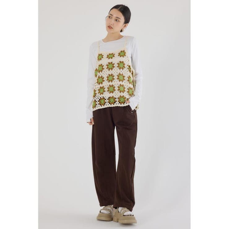 FLOWERクロシェキャミソール | RODEO CROWNS WIDE BOWL | 詳細画像5 