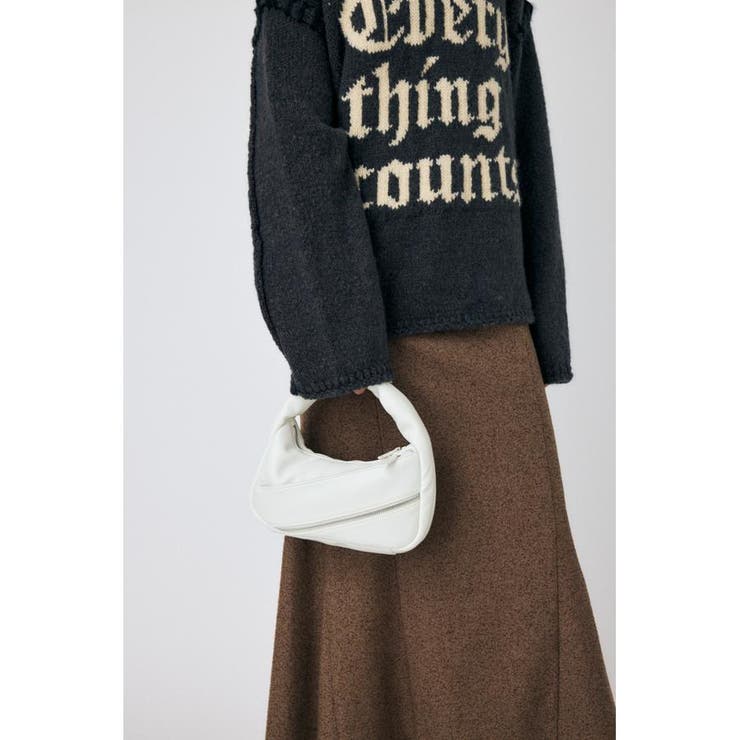 WHT | PADDED ZIPPER バッグ | MOUSSY OUTLET