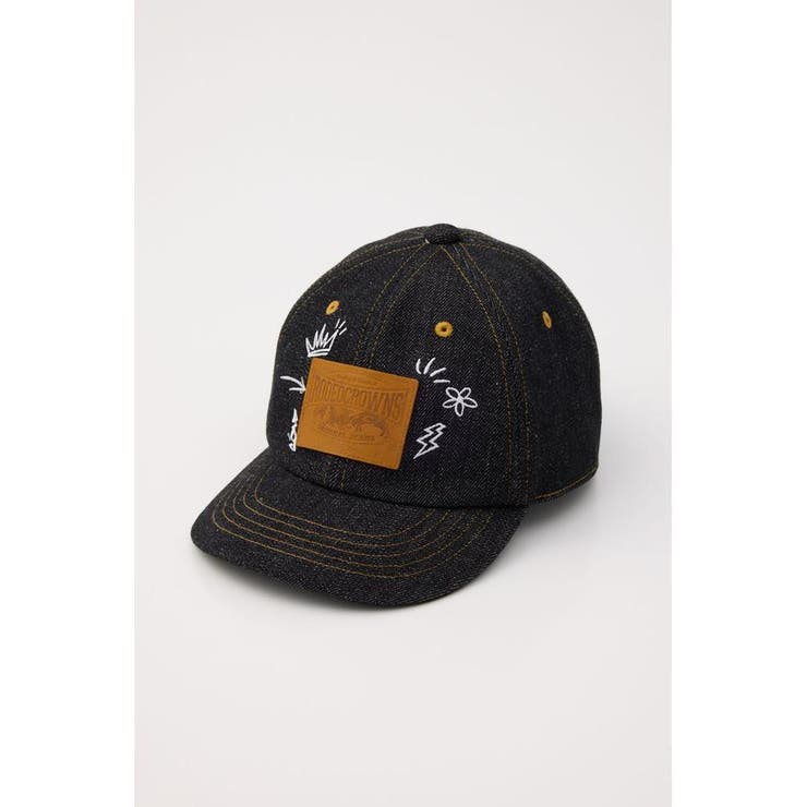 BLK | デニムパッチCAP | RODEO CROWNS WIDE BOWL