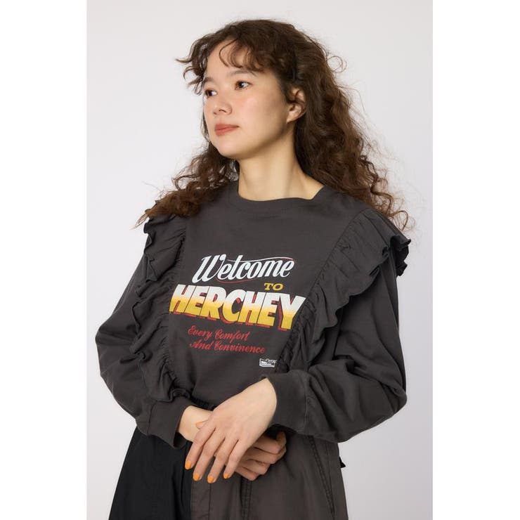 HERCHEYフリル ロングスリーブTシャツ | RODEO CROWNS WIDE BOWL | 詳細画像18 