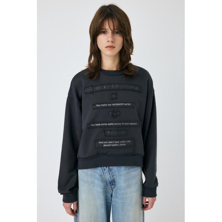 GRUNGE MESSAGE プルオーバー | MOUSSY OUTLET | 詳細画像5 