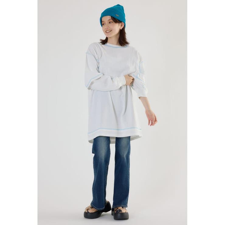 カラーステッチレイヤードワンピース | RODEO CROWNS WIDE BOWL | 詳細画像5 