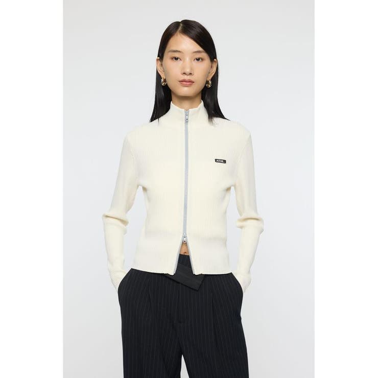 IVOY3 | BI COLOR MIDDLE NECKトップス | MOUSSY OUTLET