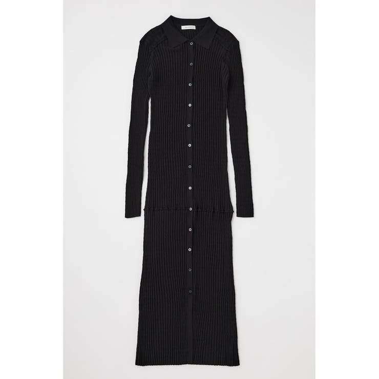 CABLE KNIT ロングドレス | MOUSSY OUTLET | 詳細画像1 