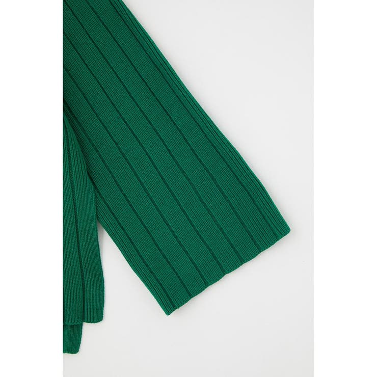 moussy - BOTTLE SLEEVE RIB ニットの通販 by yunshop｜マウジー