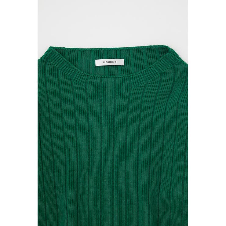BOTTLE SLEEVE RIB ニット[品番：BJLW0020191]｜MOUSSY OUTLET