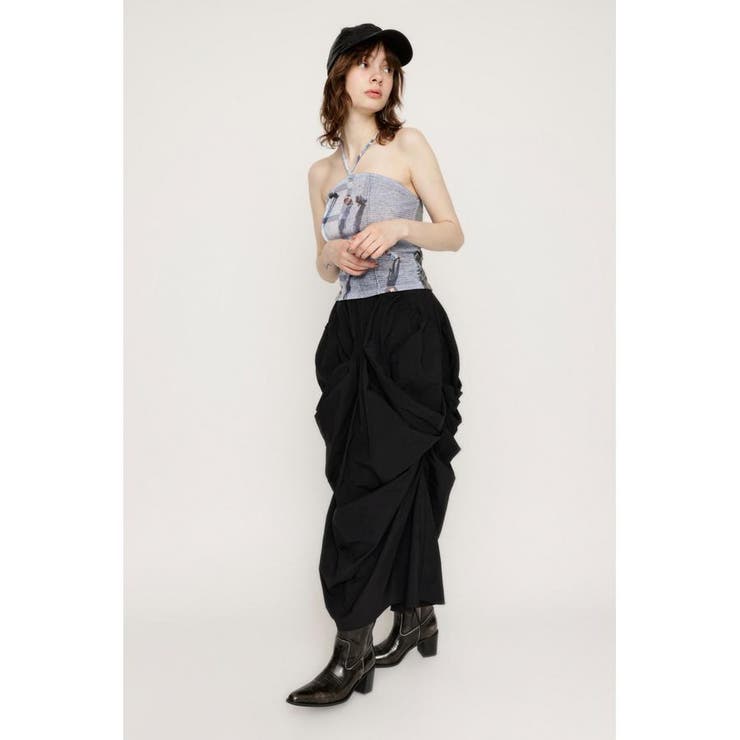 FLOWING DRAPE 3D スカート | SLY OUTLET | 詳細画像15 