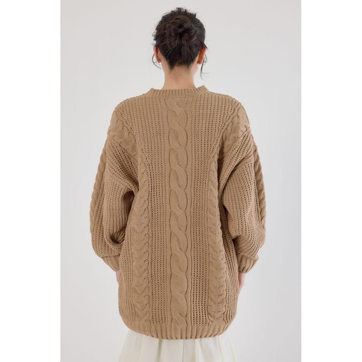 ケーブルモールニットワンピース | RODEO CROWNS WIDE BOWL | 詳細画像16 