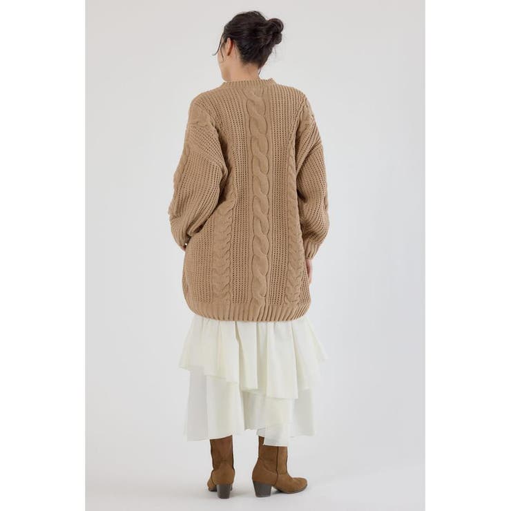 ケーブルモールニットワンピース | RODEO CROWNS WIDE BOWL | 詳細画像13 