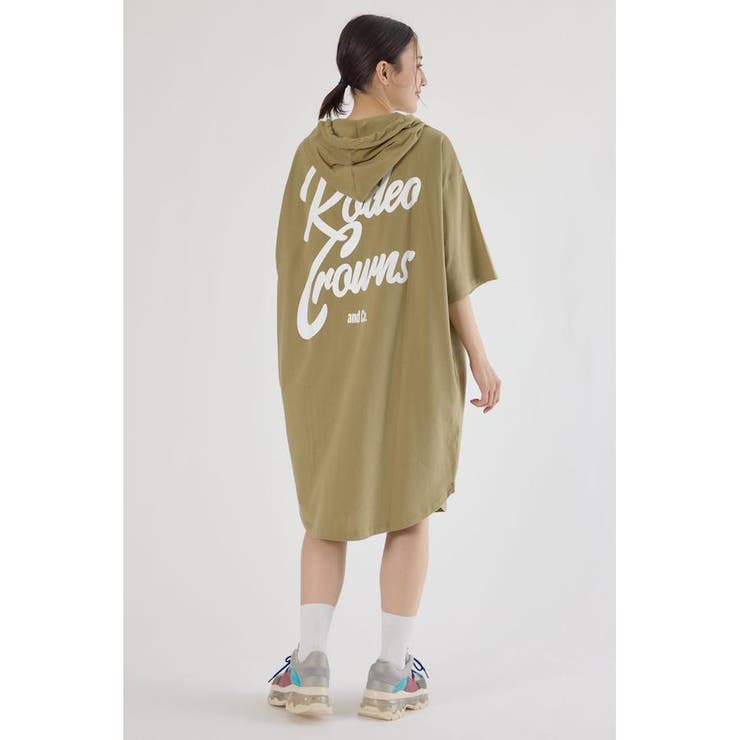 KHA | RCSロゴパーカーワンピース | RODEO CROWNS WIDE BOWL