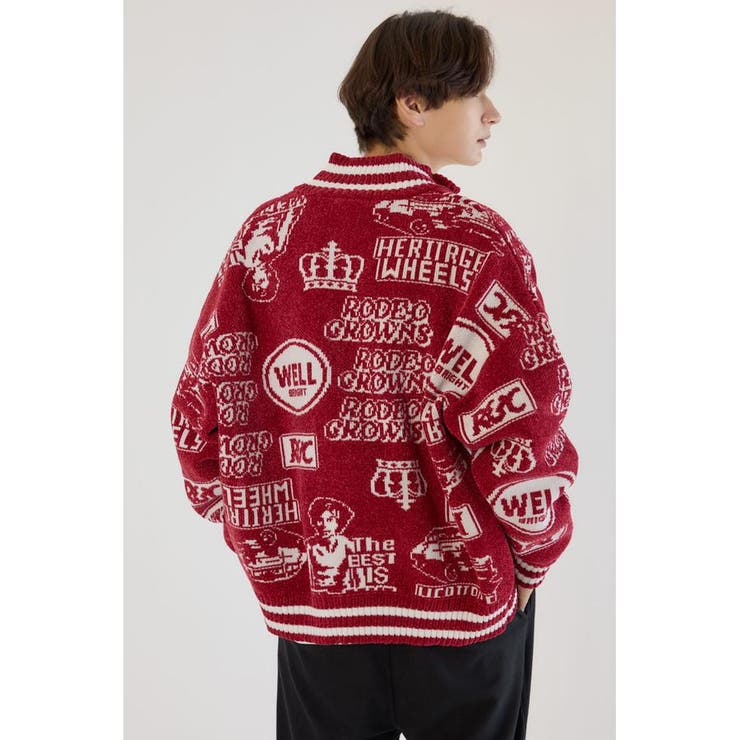 グラフィティーニットスタジャン | RODEO CROWNS WIDE BOWL | 詳細画像12 