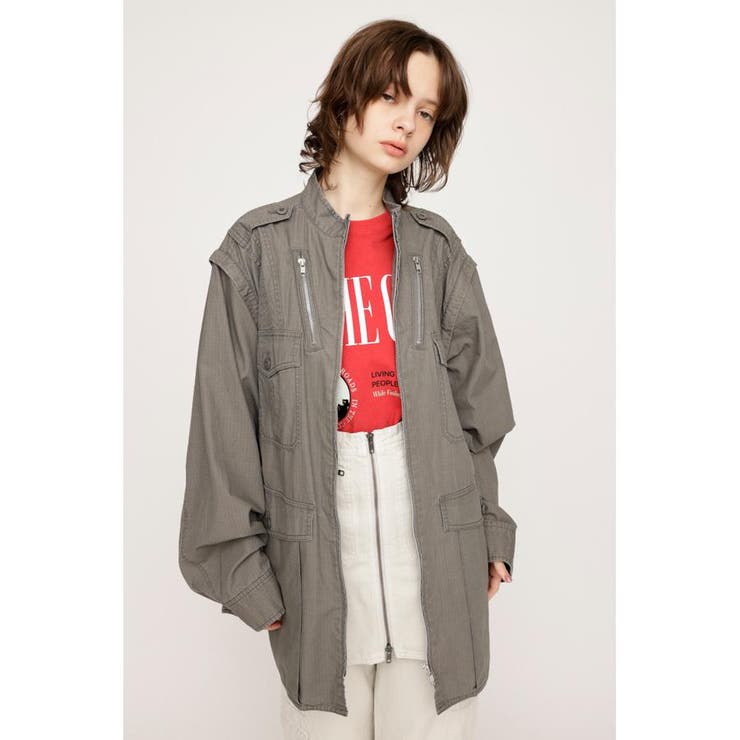 GRY | 2WAY OVER SAFARI ジャケット | SLY OUTLET